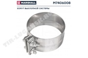 Хомут гофры широкий d127