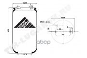 Пневморессора 1R11-829 без стакана