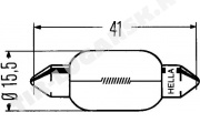 Лампочка 24v10w