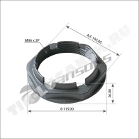 Гайка ступицы М86*2/SW105