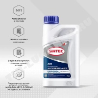 Антифриз SINTEC -40 G11 синий 1л
