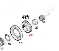 Шестерня 4-й передачи z=27