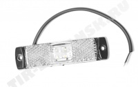 Фонарь габаритный - LED 24V бел