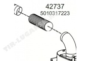 Гофра глушителя D140/460