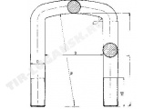 Стремянка 92*193 M22*2.5
