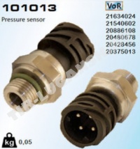 Датчик давления 0-7 бар 4pin