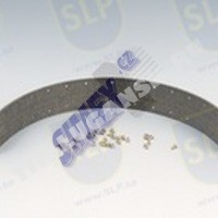 BRAKE LINING WITH RIVETS