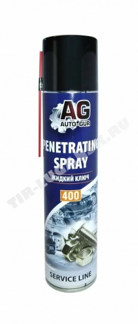 Жидкий ключ AUTO-GUR WD-40  400 ml