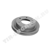 Шкив ремня привода насоса охлаждения D=170x56mm (1-а проточка)
