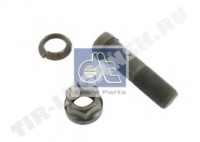 Wheel bolt, complete