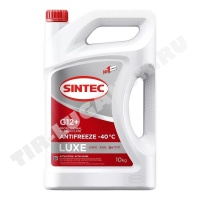 Антифриз SINTEC Luxe G12+ красный 10кг
