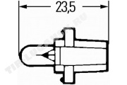 Лампочка галогенная 24V 1.2W bay8.3d