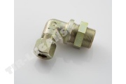 Соединитель уголок М12*1,5/D8 металл