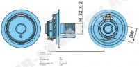 Болт ступицы Eco+ 2 М32*2 SW46