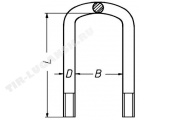 Стремянка 125*320 М24