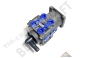 Кран ножного тормоза 10 BAR/Ports:8xM16x1.5mm/2xM12x1.5mm VOLVO F10/F12/F16,FH12/FH16,DAF,SCANIA