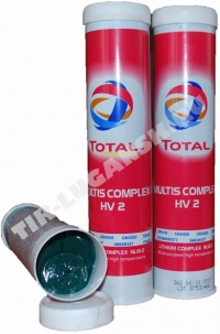 Смазка зеленая TOTAL MULTIS COMPLEX HV2  (0,4кг) туба