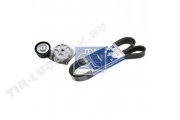 Belt tensioner, complete