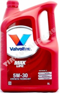Масло VALVOLINE MAXLIFE C3 5w30 5л