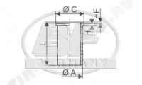 Гильза d97.0