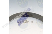 BRAKE LINING WITH RIVETS