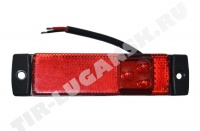 Фонарь габаритный - LED 24V красн