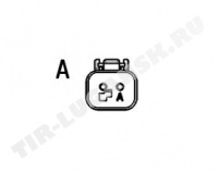 Датчик ABS 2.73 м Тип А