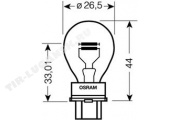 Лампочка 12v27/7w