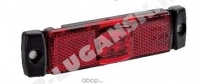 Фонарь габаритный - LED 24V красн