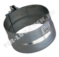 Хомут гофры широкий d127
