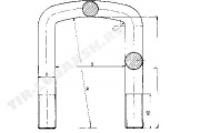 Стремянка 92*207 M20*2.5