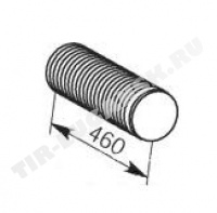 Гофра глушителя D140/460 inox