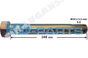 Болт рессоры М30*3.5*249 8.8