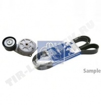 Belt tensioner, complete