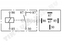Реле 24V 10/20A