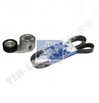 Belt tensioner, complete