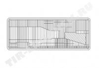 Стекло фары Iveco, L
