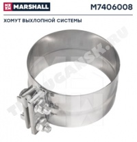 Хомут гофры широкий d127