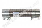 Гофра глушителя D75/L270