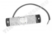Фонарь габаритный - LED 24V бел