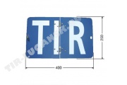 Табличка TIR складывающаяся