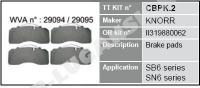 BRAKE PAD SET