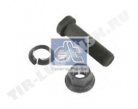 Wheel bolt, complete