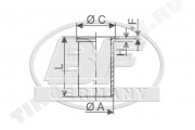 Гильза d97.0