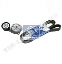 Belt tensioner, complete