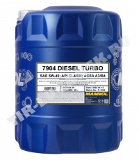 Масло MANNOL 7904 DIESEL TURBO 5W40 20 Л.