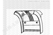 Крыло заднее (задняя правая часть 680mm)