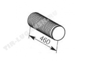 Гофра глушителя D140/460 inox
