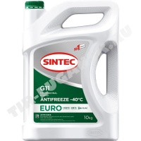 Антифриз SINTEC EURO G11 зеленый -40 10кг
