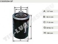 Фильтр топливный M16*1.5